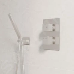 Steinberg 160 - Afdekset Voor Thermostaat Voor 2 Functies, Geborsteld Nikkel 160 4133 3 BN -AquaKranen Verkoop 009bd83b6963cc7ea1158668