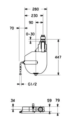 Hansa Toebehoren - Inbouwdeel Voor Badrandmontage, Chroom 53060200 -AquaKranen Verkoop 010b369ceef55c583140e51d