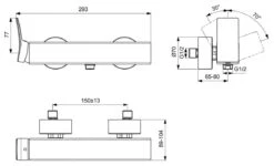 Ideal Standard Conca Tap - Douchekraan, Brushed Gold BC761A2 -AquaKranen Verkoop 012dc849f4232a269bde8020 2