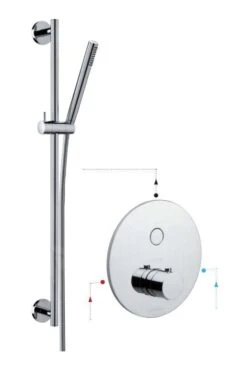 Paffoni Compact Box - Inbouw Thermostatische Douchekraan, Mat Wit CPT013BO -AquaKranen Verkoop 01ba7caa9ead12015915121d 1