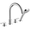 Hansgrohe Vernis Blend - Badrandkraan, 4-gats, Chroom 71456000 -AquaKranen Verkoop 08f3e6cc0056c565e6d4e747