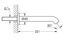Grohe Essence New - Baduitloop, Geborsteld Cool Sunrise 13449GN1 -AquaKranen Verkoop 128fc96ce26865a1c9787ec9