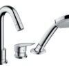Hansgrohe Logis - 3-gats Badrandcombinatie, Chroom 71310000