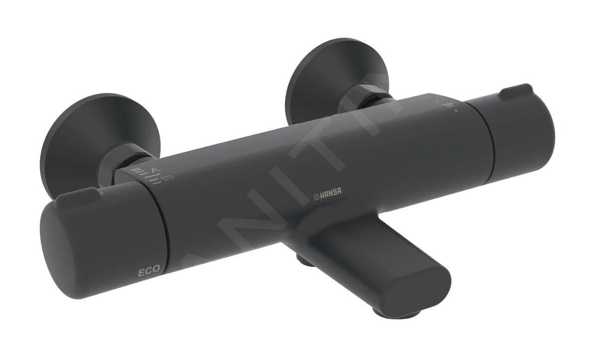 Hansa Micra - Thermostatische Badkraan, Thermo Cool, Mat Zwart 5816217133 3 Hansa Micra - Thermostatische Badkraan, Thermo Cool, Mat Zwart 5816217133