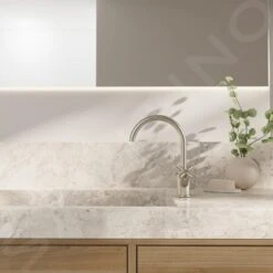 Steinberg 250 - Wastafelkraan Met Waste, Geborsteld Nikkel 250 1500 BN -AquaKranen Verkoop 1f99e2a34c98a789603a46df