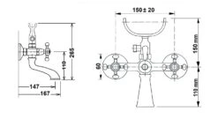 Sapho Reitano Rubinetteria Antea - Badkraan Met Accessoires, Brons 3016 -AquaKranen Verkoop 1fe1a02fdcb849e52cfe003f