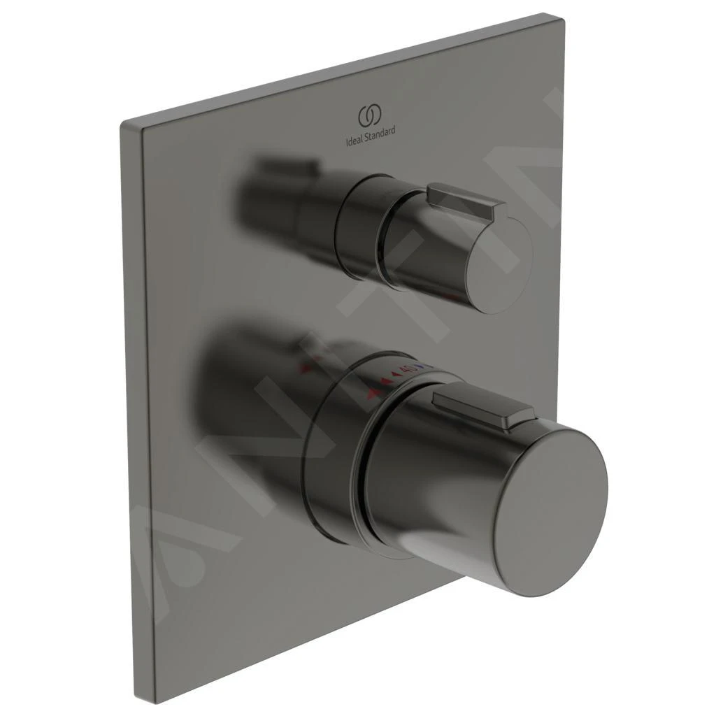 Ideal Standard CeraTherm - Inbouw Thermostatische Douchekraan, Magnetic Grey A6956A5 3 Ideal Standard CeraTherm - Inbouw Thermostatische Douchekraan, Magnetic Grey A6956A5