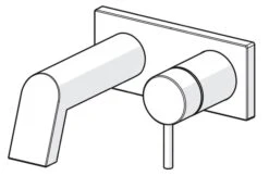 Hansa Stela - Afdekset Voor Badkraan, Chroom 44902183 -AquaKranen Verkoop 22db4b7b972320fd60c0b9c9