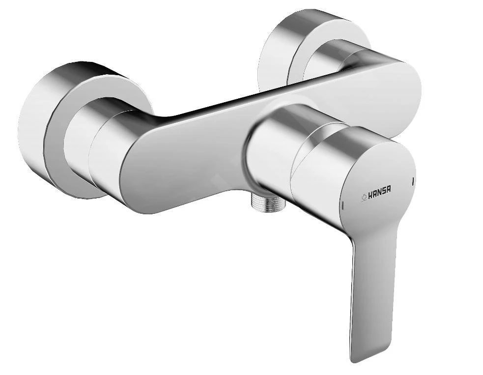 Hansa Ligna - Douchekraan, Chroom 06670103 3 Hansa Ligna - Douchekraan, Chroom 06670103