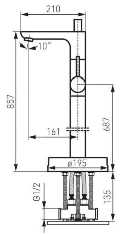 Novaservis Ferro Fiesta - Vrijstaande Badkraan Met Binnenwerk En Accessoires, Chroom BFI11F -AquaKranen Verkoop 26aa49d02631c6f41339f0fb