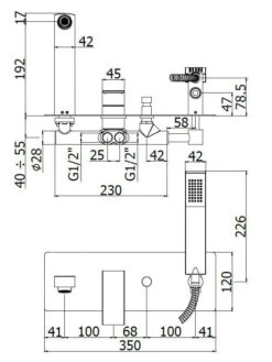 Paffoni Effe - Inbouw Badkraan Met Accessoires En Inbouwdeel, Chroom EF001CR -AquaKranen Verkoop 283caf6c25ccaa91b155dccf
