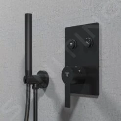 Steinberg 390 - Inbouw Douchekraan Voor 2 Functies, Met Inbouwdeel, Mat Zwart 390 2221 S -AquaKranen Verkoop 28ad4e79260c1dc9154b4b18