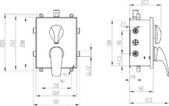 Novaservis Metalia 57 - Inbouwkraan Voor 3 Functies Met Binnenwerk, Chroom BOX57052RX,0 -AquaKranen Verkoop 29a19b0298ee62216953d96e