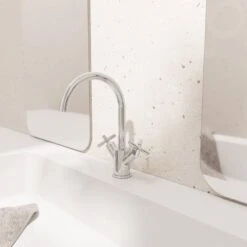 Steinberg 250 - Wastafelkraan Met Waste, Chroom 250 1500 -AquaKranen Verkoop 2b5a44e0a574cee18e4a49ce