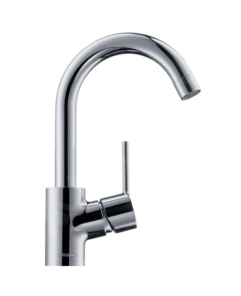 Hansgrohe Talis S - Wastafelkraan Met Afvoer En Draaibare Uitloop, Chroom 32070000 3 Hansgrohe Talis S - Wastafelkraan Met Afvoer En Draaibare Uitloop, Chroom 32070000