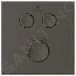 Ideal Standard CeraTherm Navigo - Inbouwthermostaat, Opbouwdeel, 2 Gebruikers, Magnetic Grey A7302A5 -AquaKranen Verkoop 2d3c4987fdb68172df132de1