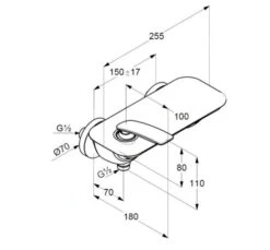 Kludi Balance - Douchekraan, Mat Zwart 527108775 -AquaKranen Verkoop 2d8623da12852494835c3ca0