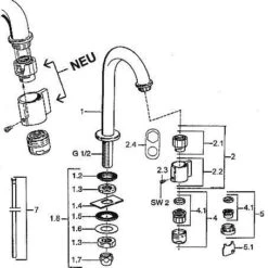 Hansa Nova - Koudwaterkraan, Chroom 00918101 -AquaKranen Verkoop 38f3f928712679d9b7cbc5a8