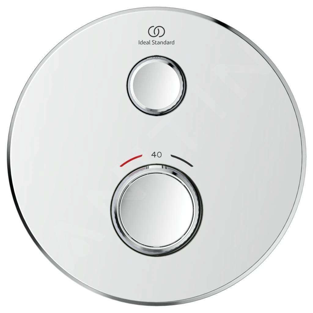 Ideal Standard CeraTherm Navigo - Inbouwthermostaat, Opbouwdeel, Chroom A7295AA 5 Ideal Standard CeraTherm Navigo - Inbouwthermostaat, Opbouwdeel, Chroom A7295AA - Afbeelding 3