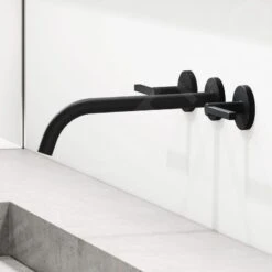 Kludi Nova Fonte - Inbouw Wastafelkraan, 3-gats, Mat Zwart 201463915 -AquaKranen Verkoop 3b3bed3b5bef635915bdb119