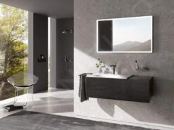 Keuco Edition 400 - Wastafelkraan Met Afvoergarnituur, Zwart Chroom Geborsteld 51502130000 -AquaKranen Verkoop 3f58a045ed1289f2cf2950ec