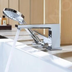 Hansgrohe Metropol - 3-gats Badrandcombinatie, Chroom 32550000 -AquaKranen Verkoop 42fe8320c0154d90ccf935a4