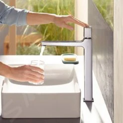 Hansgrohe Metropol - Wastafelkraan Select 260 Met Afvoergarnituur Push-Open, Chroom 32572000 -AquaKranen Verkoop 43025cfcb8f92248d80e5209