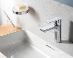 Kludi Zenta SL - Wastafelkraan Met Waste, Chroom 482900565 -AquaKranen Verkoop 44be32044109e341b5afe52a