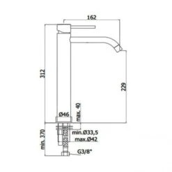 Paffoni Light - Wastafelkraan, RVS LIG081ST -AquaKranen Verkoop 4d538ea846cd1fc103f52d46