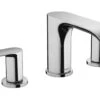 Hansgrohe Vivenis - Wastafelkraan 90, 3-gats, Incl. Push-Open Afvoer, EcoSmart, Chroom 75033000 -AquaKranen Verkoop 5575c66a26ab8e7dbb14fcf5