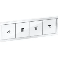 Hansgrohe RainSelect - Afbouwdeel Voor Inbouw Douchethermostaat Voor 4 Functies, Mat Wit 15382700 -AquaKranen Verkoop 5be9ef946e67fba439c03c6b