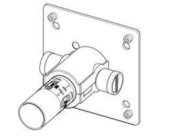 Keuco Toebehoren - Inbouwdeel 59916000075 -AquaKranen Verkoop 5c3cfe42d6fee8e6edbf5f86