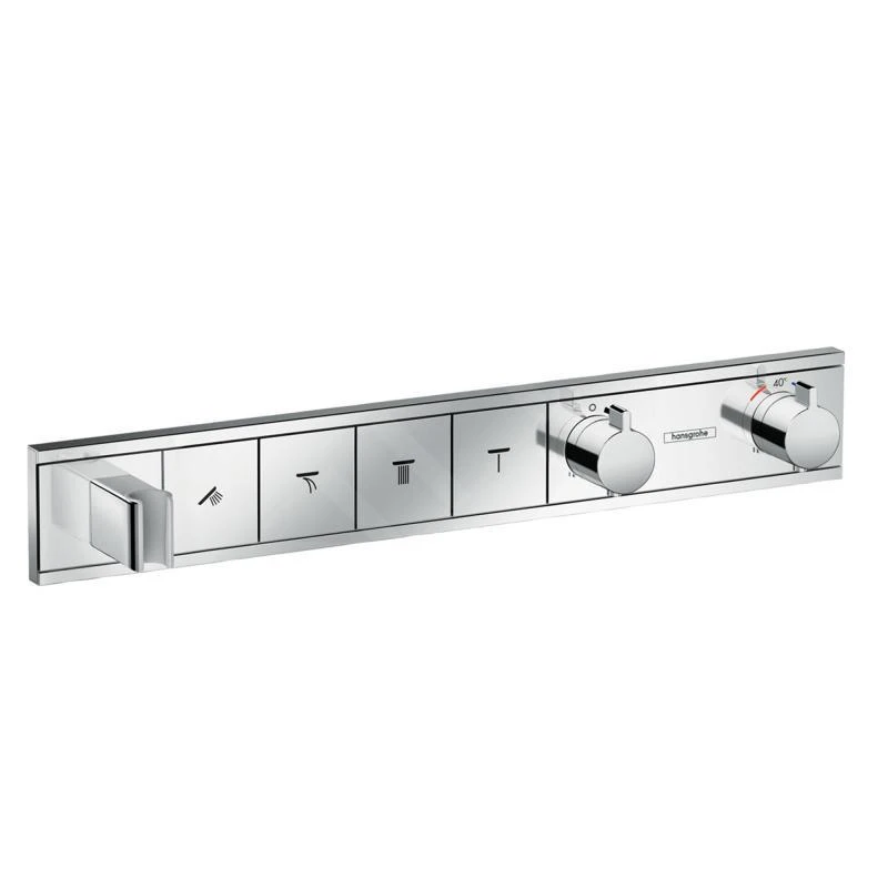 Hansgrohe RainSelect - Afbouwdeel Voor Thermostatische Douchekraan Voor 4 Functies, Chroom 15357000 3 Hansgrohe RainSelect - Afbouwdeel Voor Thermostatische Douchekraan Voor 4 Functies, Chroom 15357000