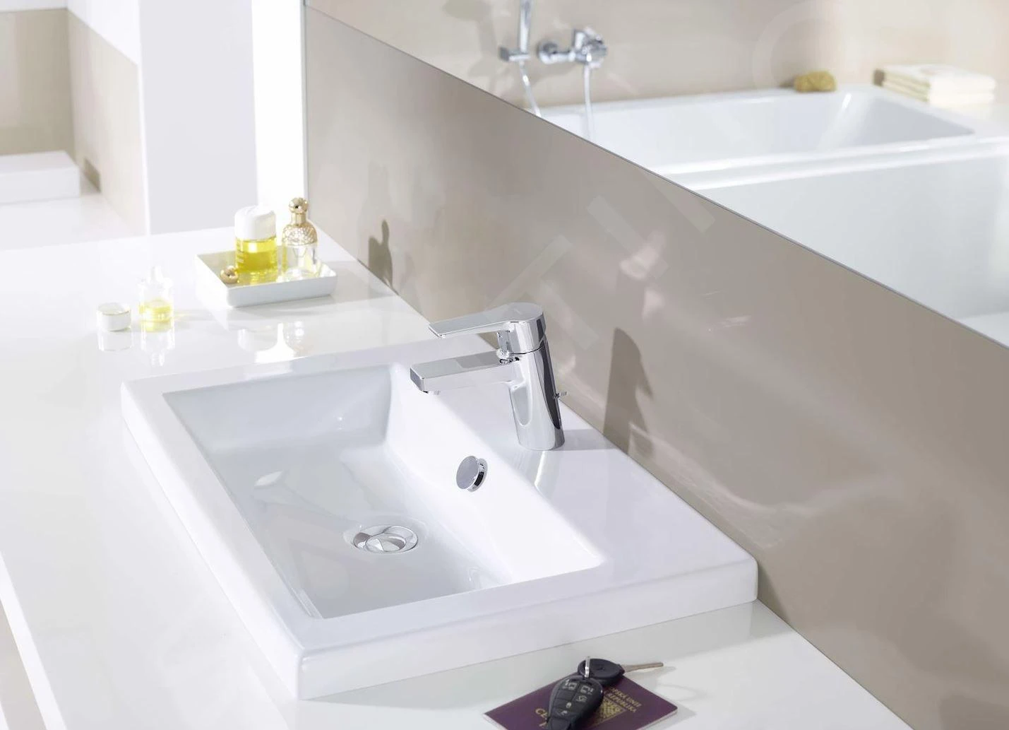 Hansa Twist - Wastafelkraan Met Waste, Chroom 09092283 5 Hansa Twist - Wastafelkraan Met Waste, Chroom 09092283 - Afbeelding 3