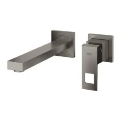 Grohe Eurocube - Inbouw Wastafelkraan, 2-gats Installatie, Geborsteld Hard Graphite 23447AL0 -AquaKranen Verkoop 5f21d1334578db3cf44c5385