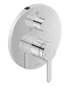 Duravit C.1 - Inbouw Douchemengkraan, Voor 2 Functies, Chroom C14210012010