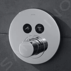 Axor ShowerSelect - Thermostaat Mengkraan Met Stopkraan Voor 2 Functies, Chroom 36723000 -AquaKranen Verkoop 6804e51164b460750de6fdc8