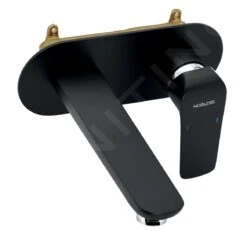 Novaservis Nobless Tina - Inbouw Wastafelkraan Incl. Inbouwdeel, Zwart Mat 38200,5