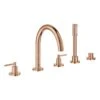 Grohe Atrio - Badkraan, 5-gats Installatie, Warm Sunset 19922DA3
