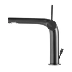 Keuco Edition 400 - Wastafelkraan Met Afvoergarnituur, Zwart Chroom Geborsteld 51502130000 -AquaKranen Verkoop 71d54f44374909501b7db98c