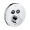 Axor ShowerSelect - Thermostaat Mengkraan Met Stopkraan Voor 2 Functies, Chroom 36723000 -AquaKranen Verkoop 77881efda90642fd493eeb0c
