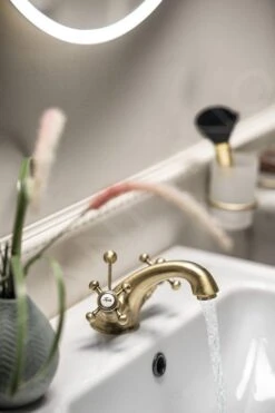 Sapho Reitano Rubinetteria Antea - Wastafelkraan Met Waste, Brons 3176 -AquaKranen Verkoop 7a8ad1b19615134a7610fa33