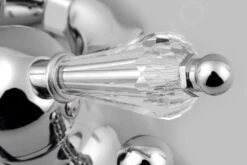 Sapho Kirké - Badkraan, Kristal Hendel, Chroom KI10KC -AquaKranen Verkoop 7d7d7a19b8f5872b2e8c69b8