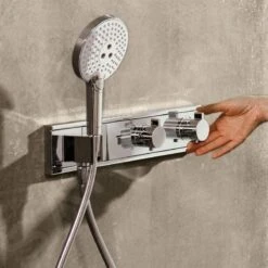 Hansgrohe RainSelect - Afbouwdeel Voor Thermostatische Badkraan Voor 2 Functies, Chroom 15355000 8 Hansgrohe RainSelect - Afbouwdeel Voor Thermostatische Badkraan Voor 2 Functies, Chroom 15355000 -AquaKranen Verkoop 7f403dfb150cf4cc44c254d2 1