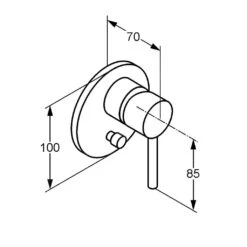 Kludi Bozz - Inbouwkraan 2 Functies, Chroom 387160576 -AquaKranen Verkoop 8179c39e6f354cc66d884956