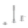 Grohe Lineare - Badrandcombinatie, 3-gats, Chroom 19965001