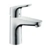 Hansgrohe Focus E2 - Wastafelkraan 100 CoolStart, Met Waste, Chroom 31621000 -AquaKranen Verkoop 828445753892bf048f25e48a