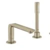 Grohe Lineare - Badrandcombinatie, 4-gats Installatie, Geborsteld Nikkel 19577EN1
