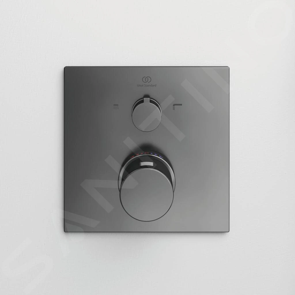 Ideal Standard CeraTherm - Inbouw Thermostatische Douchekraan, Magnetic Grey A6956A5 5 Ideal Standard CeraTherm - Inbouw Thermostatische Douchekraan, Magnetic Grey A6956A5 - Afbeelding 3