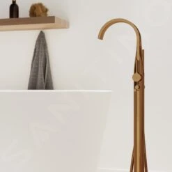 Steinberg 280 - Vrijstaande Badkraan, Rose Goud 280 1162 RG -AquaKranen Verkoop 947bec5f2db73de6d8093844